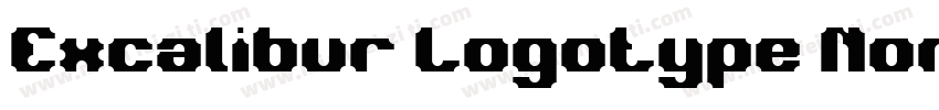 Excalibur Logotype Normal字体转换